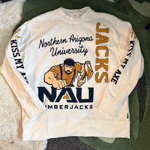 NAU Lumberjacks LOCALE White Sweater